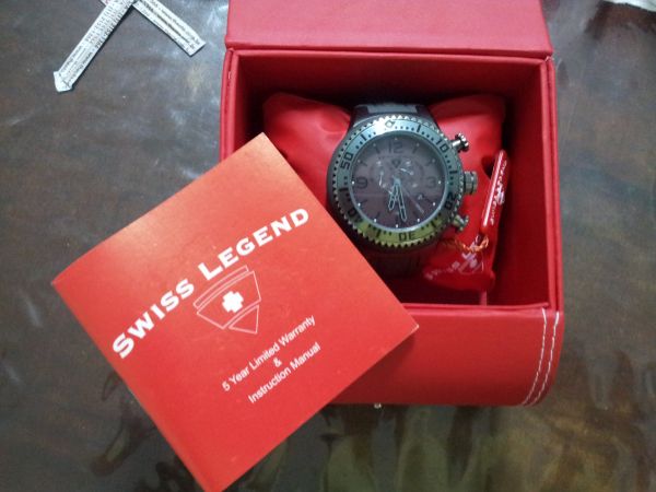 Relógio Swiss Legend SL-11812P-GM-014